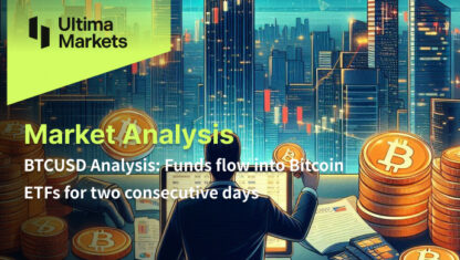 BTCUSD Analysis: Funds flow into Bitcoin ETFs for two consecutive days